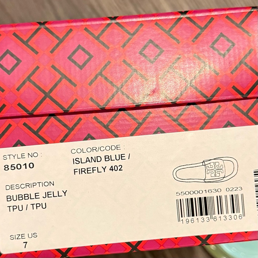TORY BURCH Bubble Jelly Slide Sandal - Picture 6 of 6